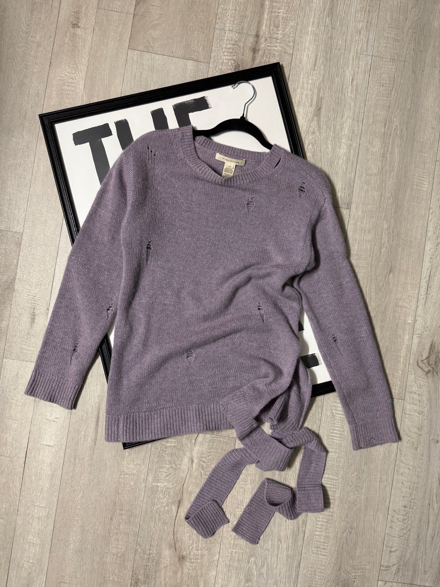 Maglioncino lavanda cashmere Marc Jacobs