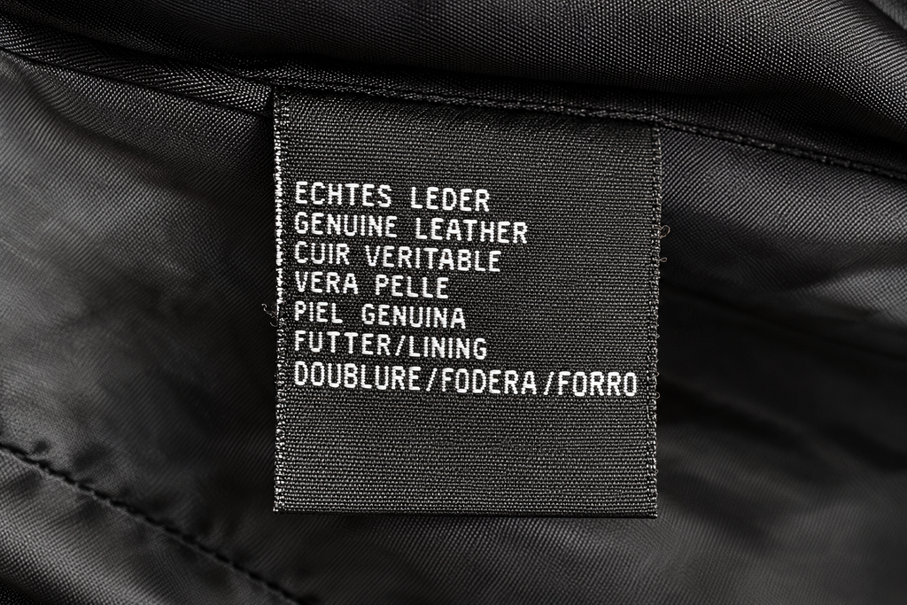 Giacca in pelle ‘This is not Dior’