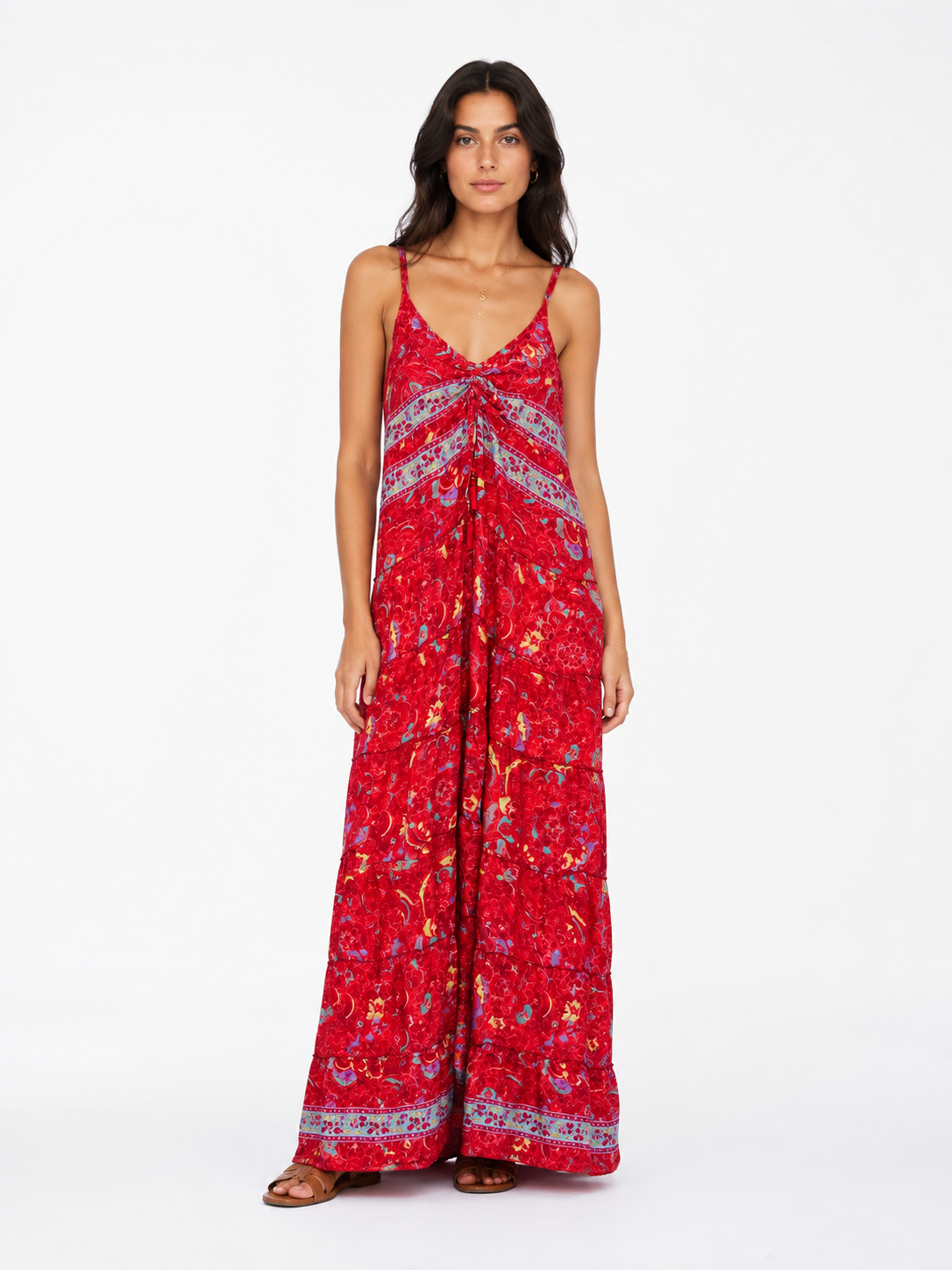 Abito fantasia indiana bohemian style 70% seta