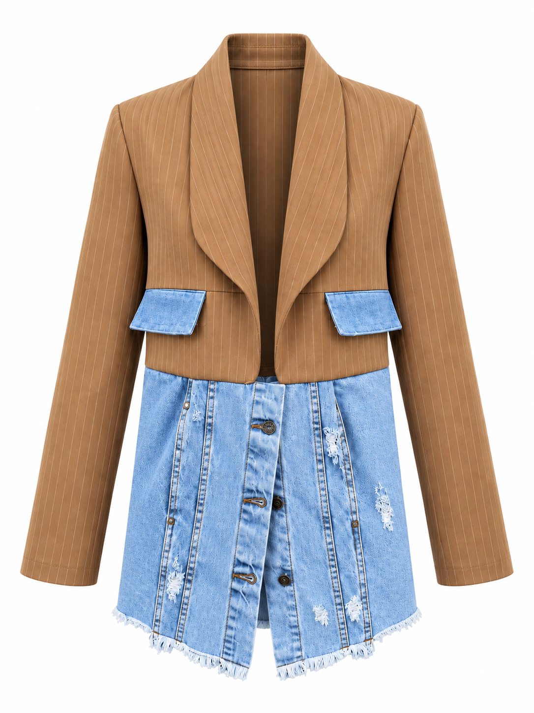 Blazer - denim ‘Hybrid’