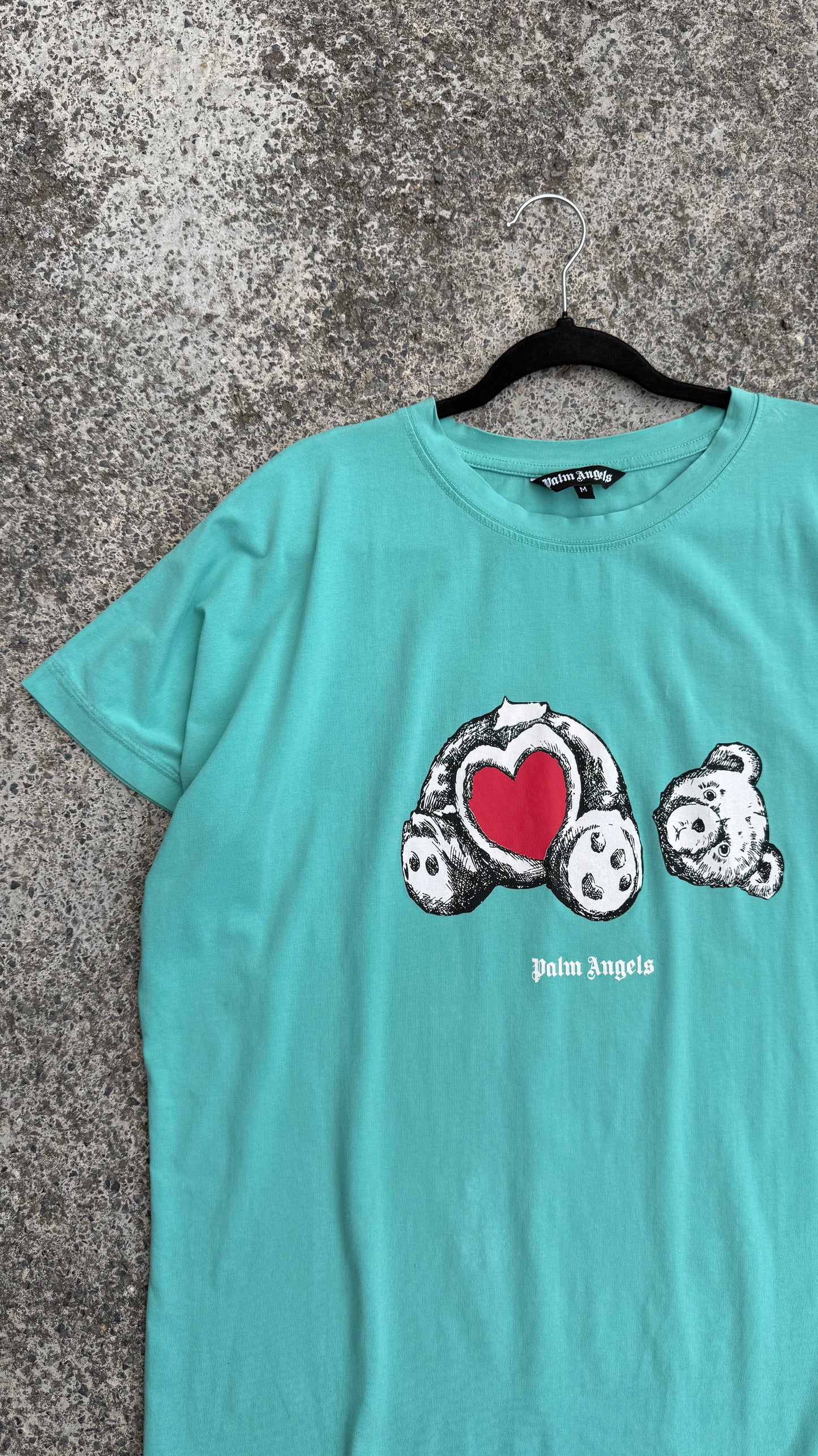 T-shirt Bear in Love Palm Angels tg.M
