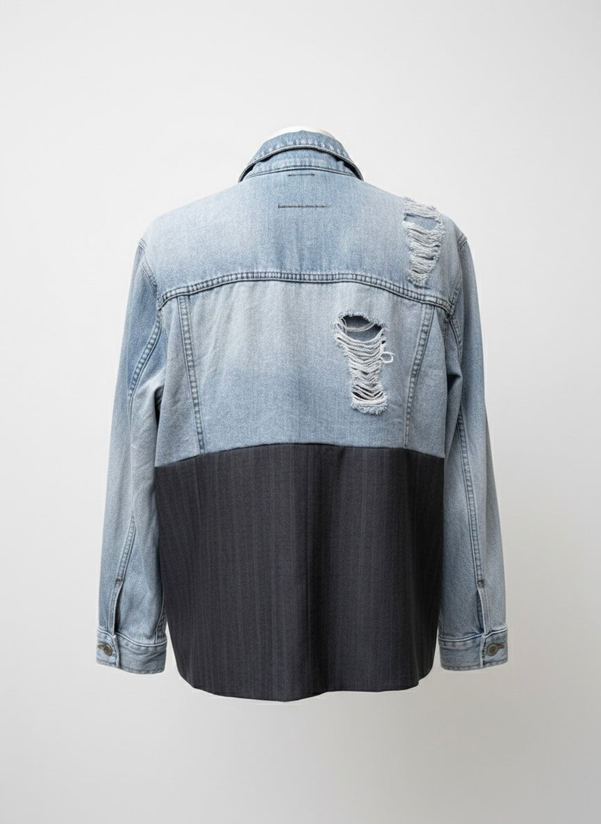 Blazer denim ‘Hybrid’ handmade