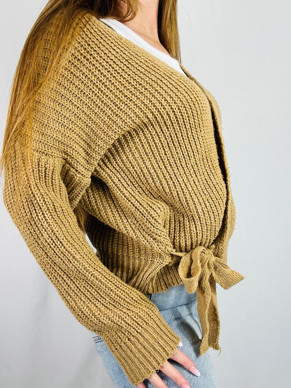 Cardigan tricot fiocco