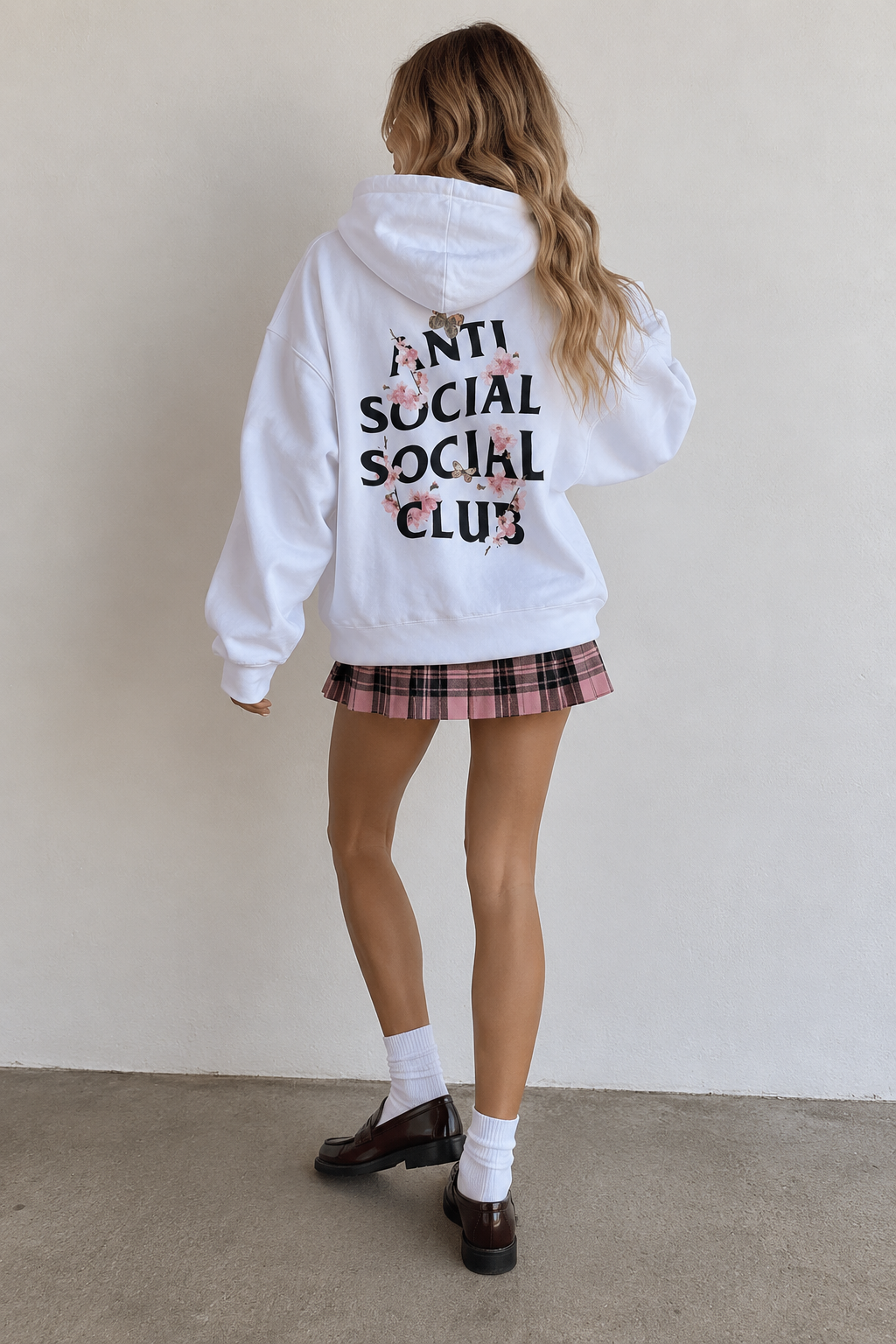 Felpa Oversize Anti Social Social Club Kkoch