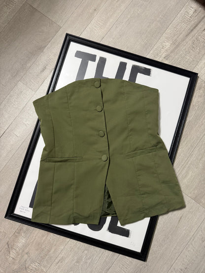 Top military green