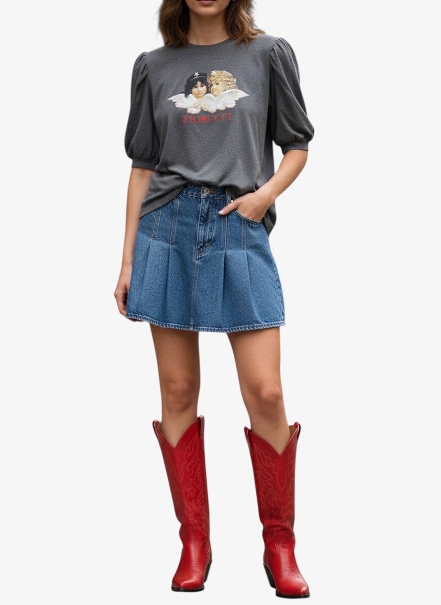 T-shirt ‘Fiorucci’ handmade