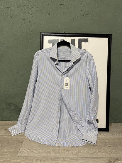 Camicia righe ‘Ti devi calmare’ tg.M
