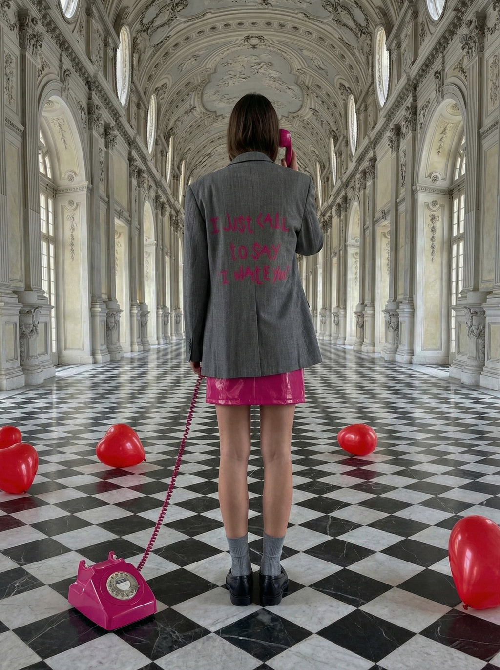 Blazer ‘I hate you’ Sacré-Cœur