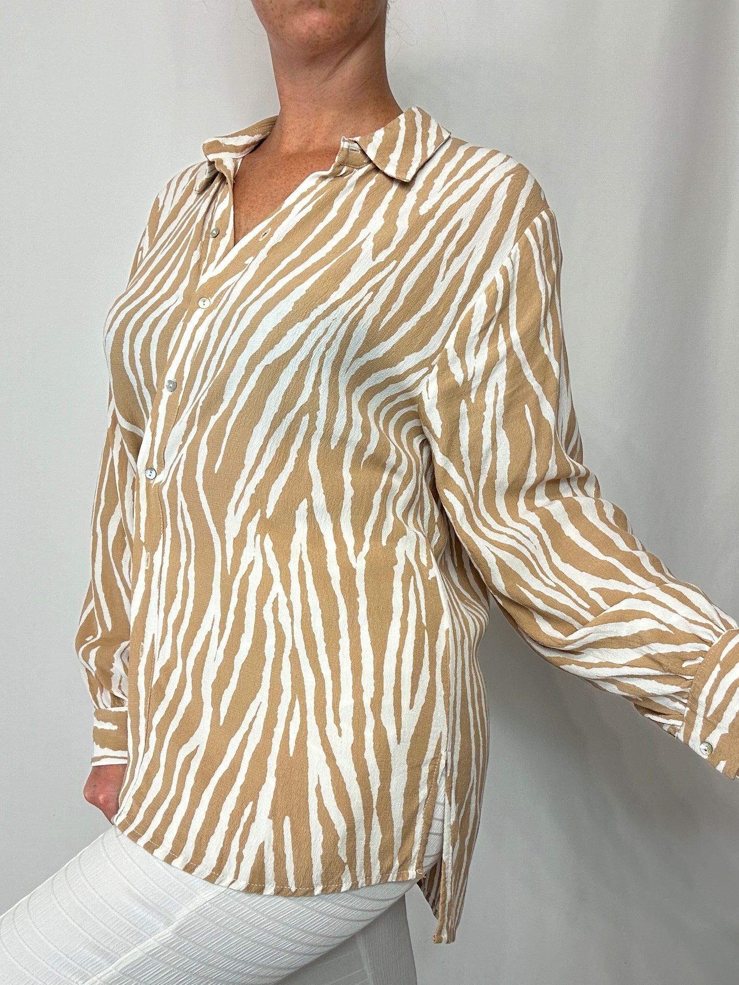 Camicia animalier Zara tg.M