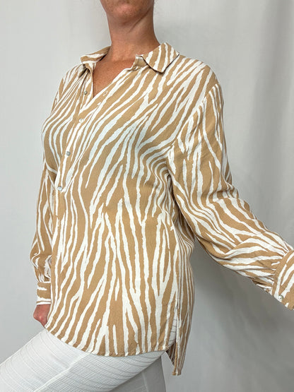 Camicia animalier Zara tg.M