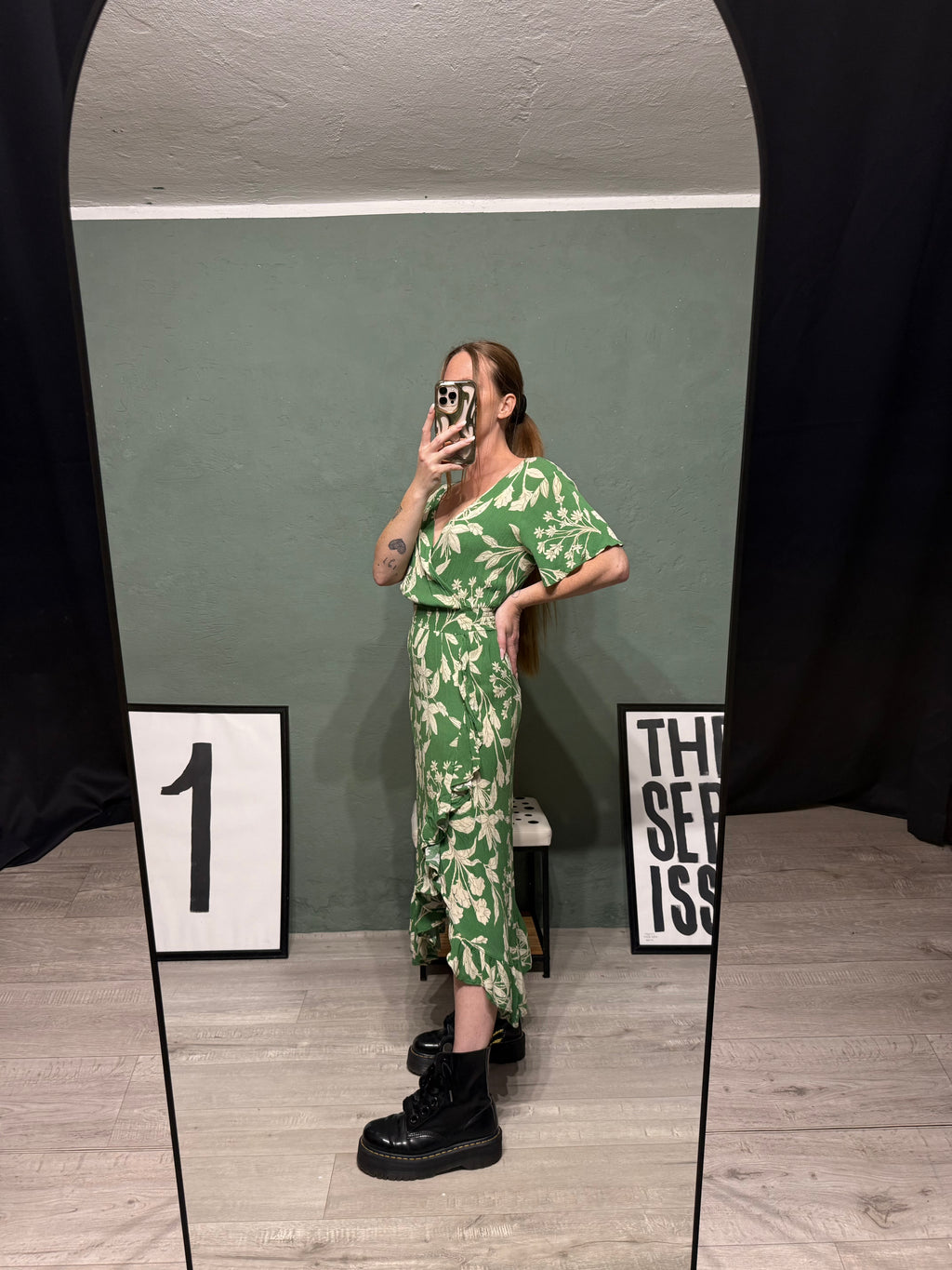 Abito fantasia fiori