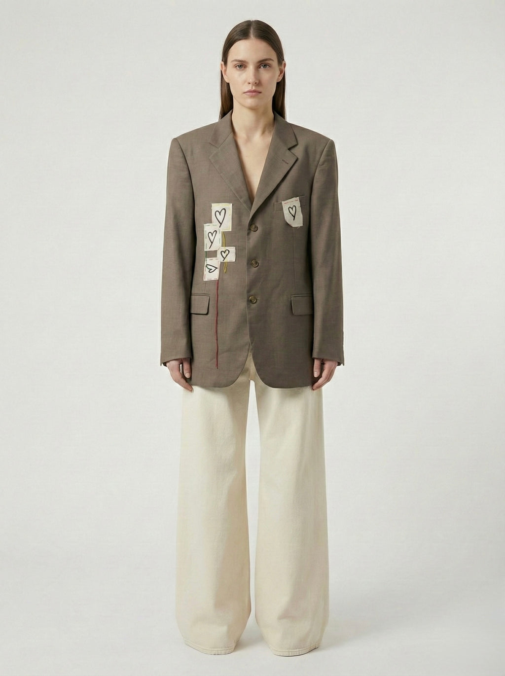 Blazer poesia ‘Carme V Catullo’ handmade