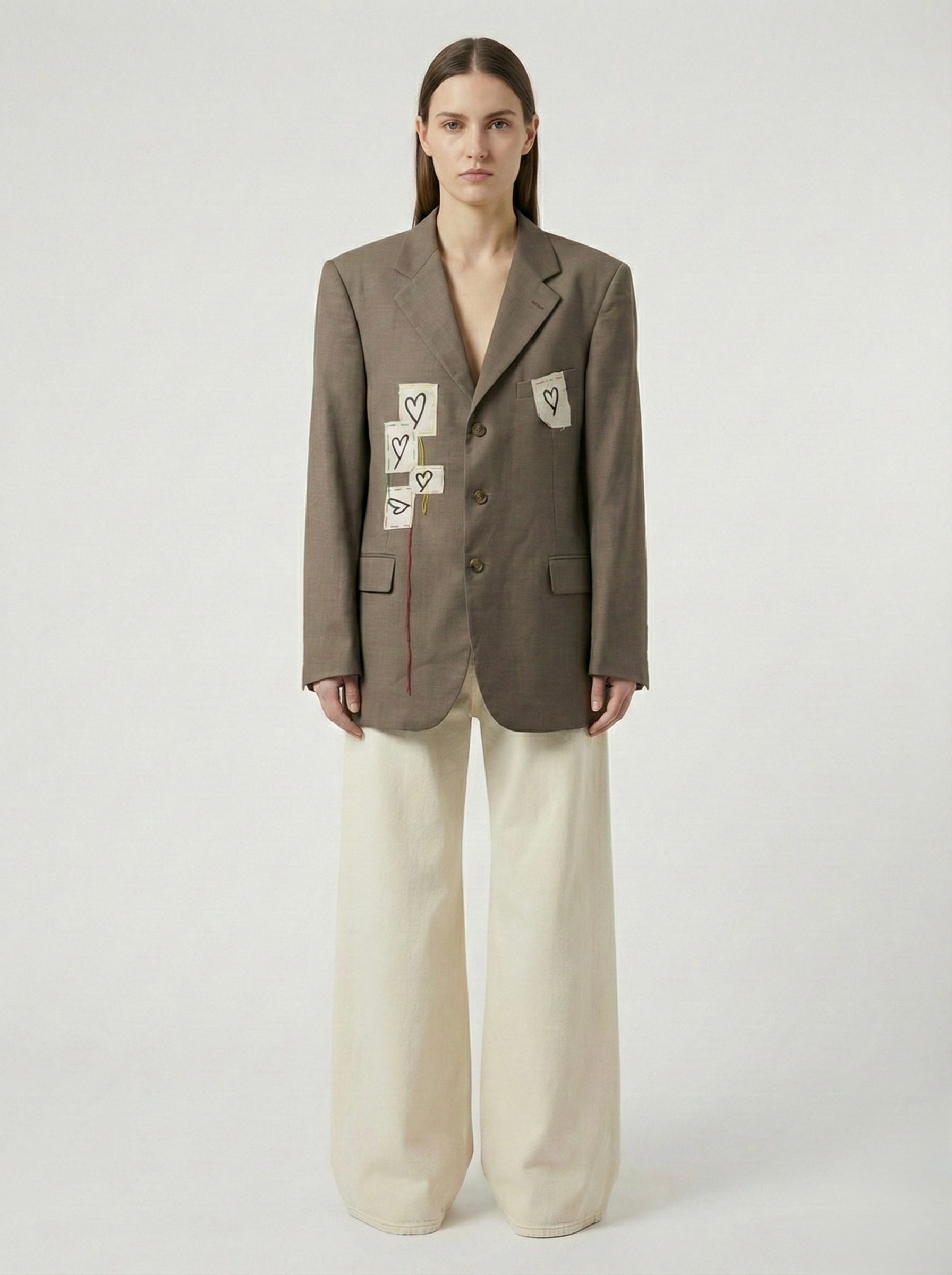 Blazer poesia ‘Carme V Catullo’ handmade