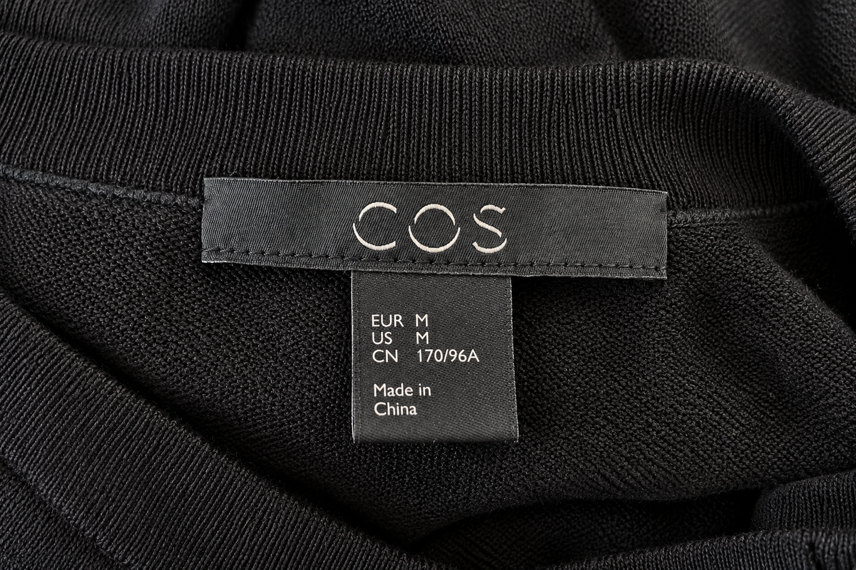 Cardigan asimmetrico COS