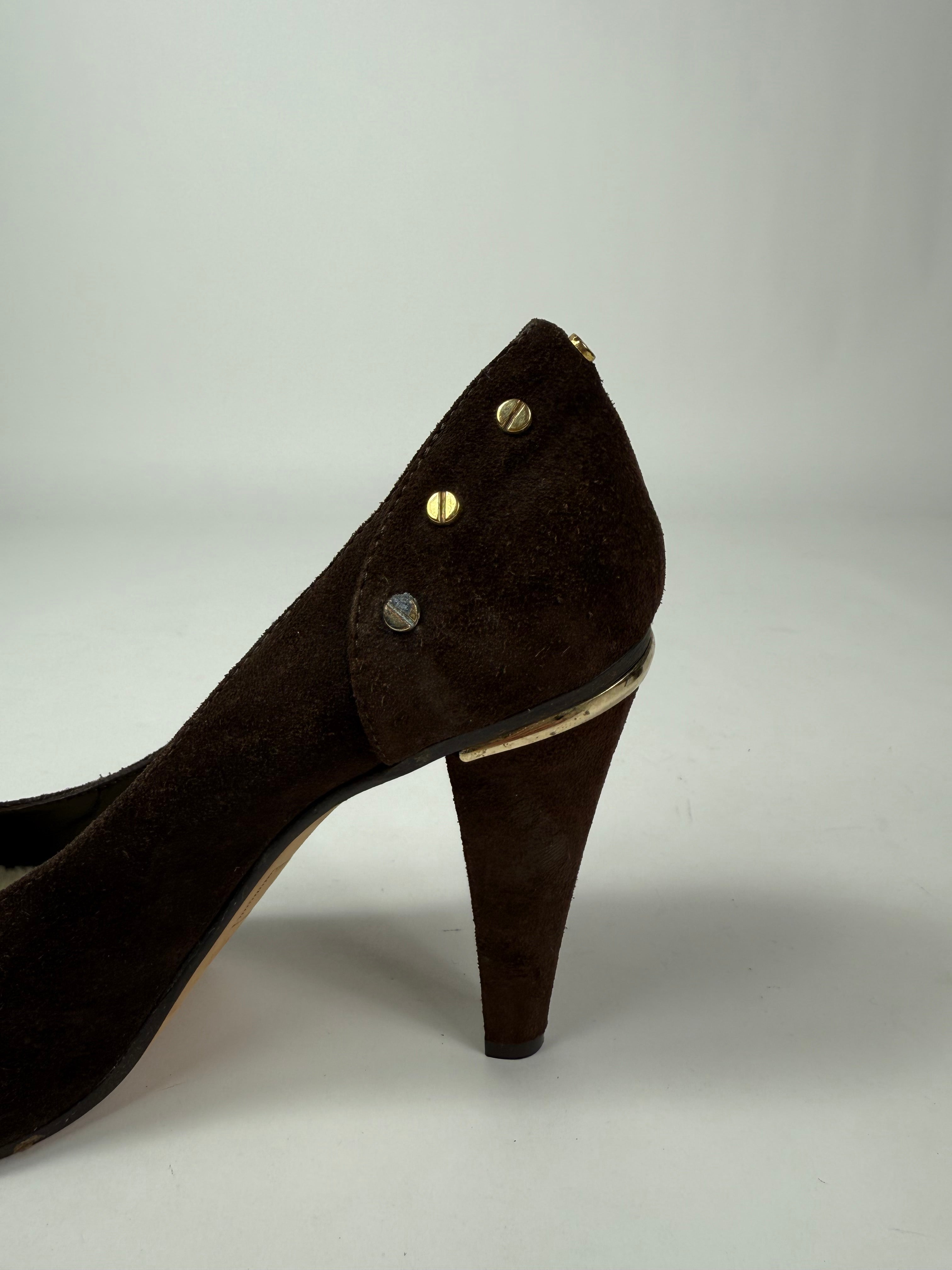 Tacco suede Dsquared2 n.40