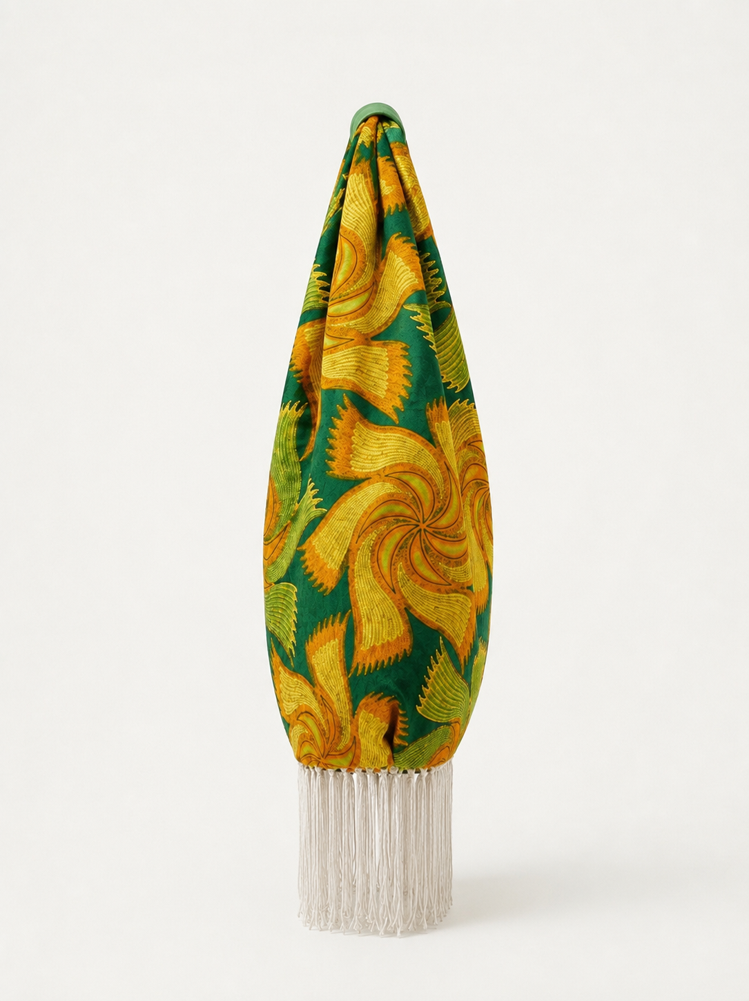 Borsa nodo ‘Sunflower Vortex’ frange