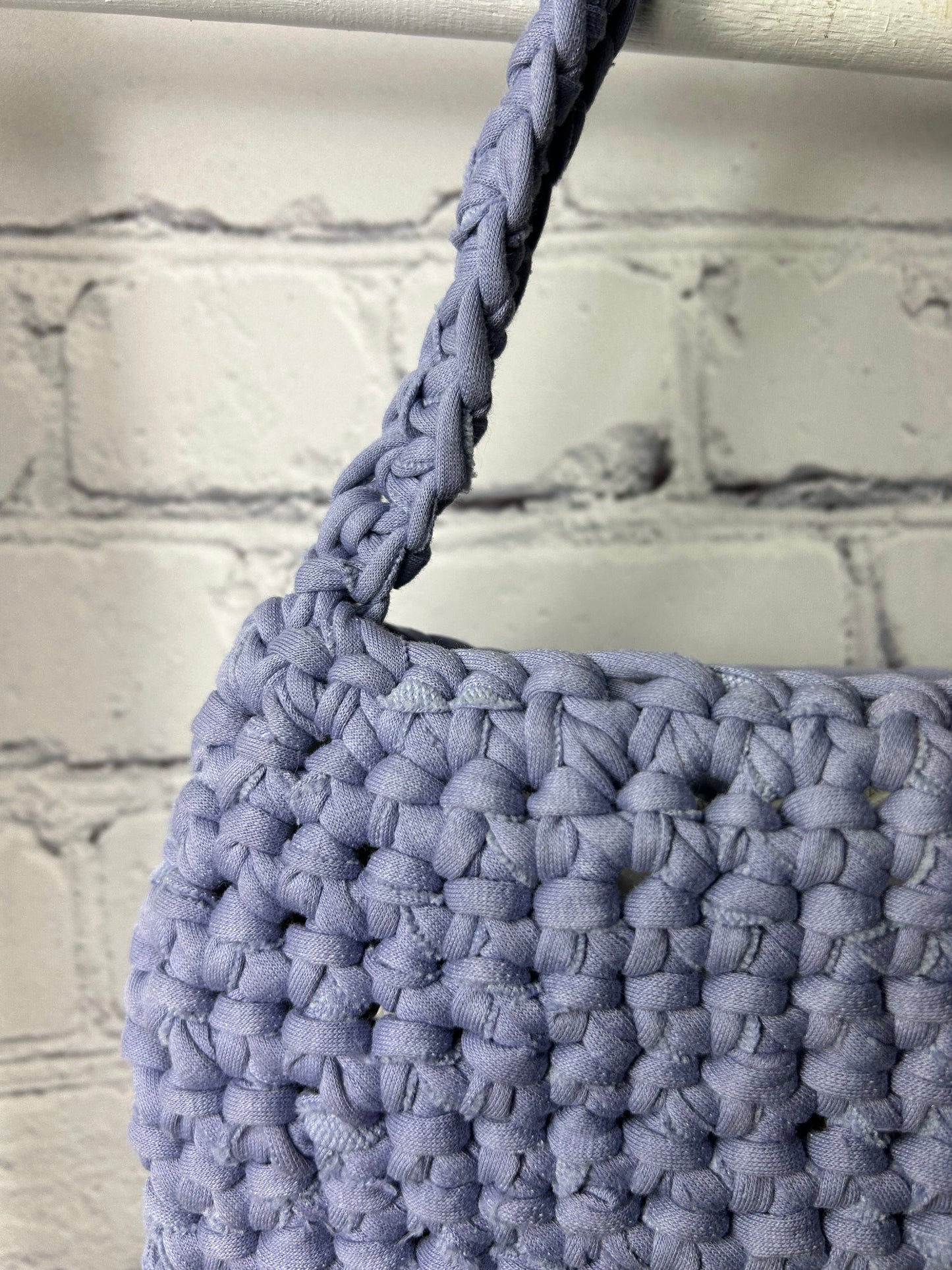 Lavender crochet Minibag