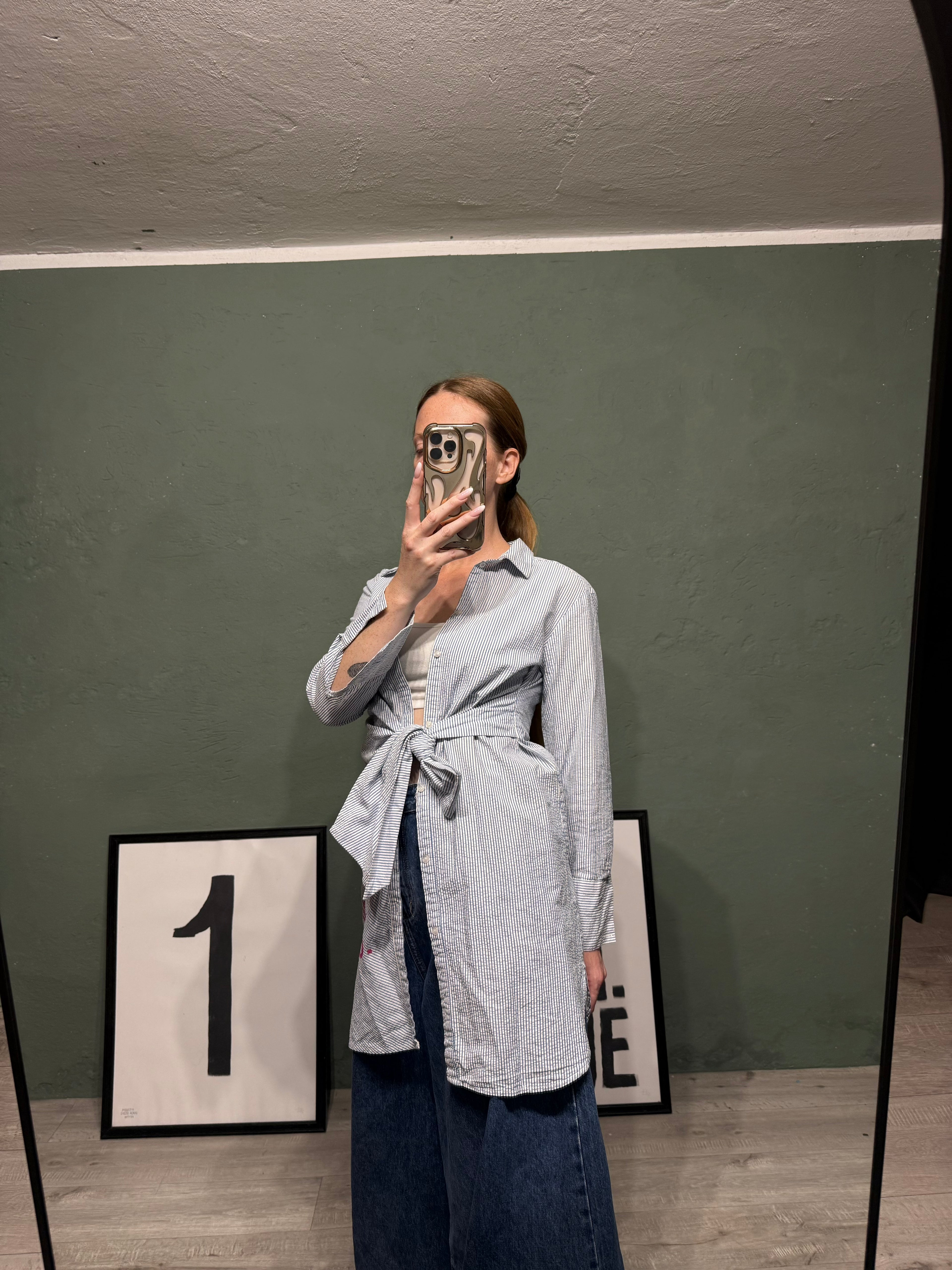 Camicia ‘A mio agio nel disagio’ tg.S