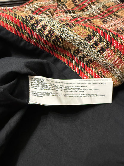 Blazer tartan Mango