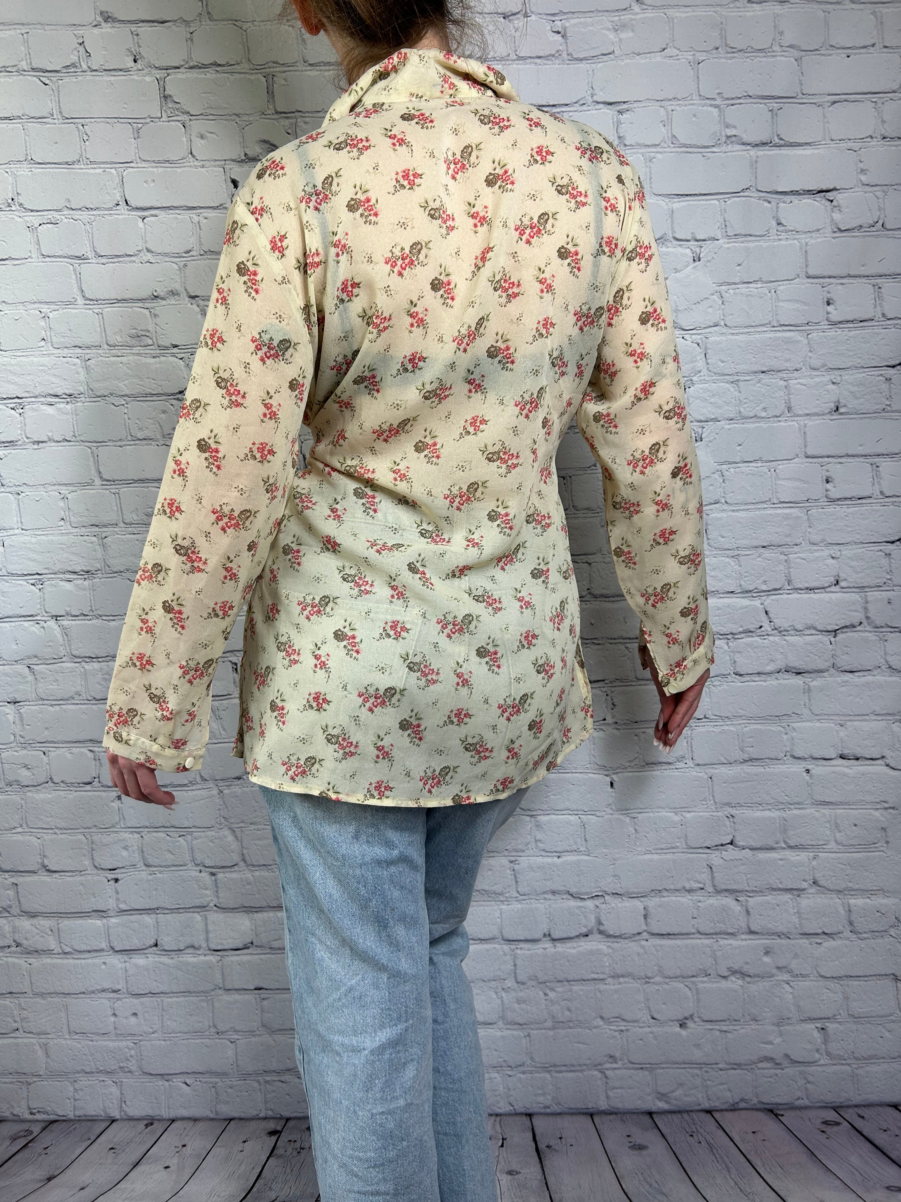 Camicia fantasia fiorata S