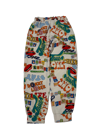 Pantalone tuta fantasia handmade