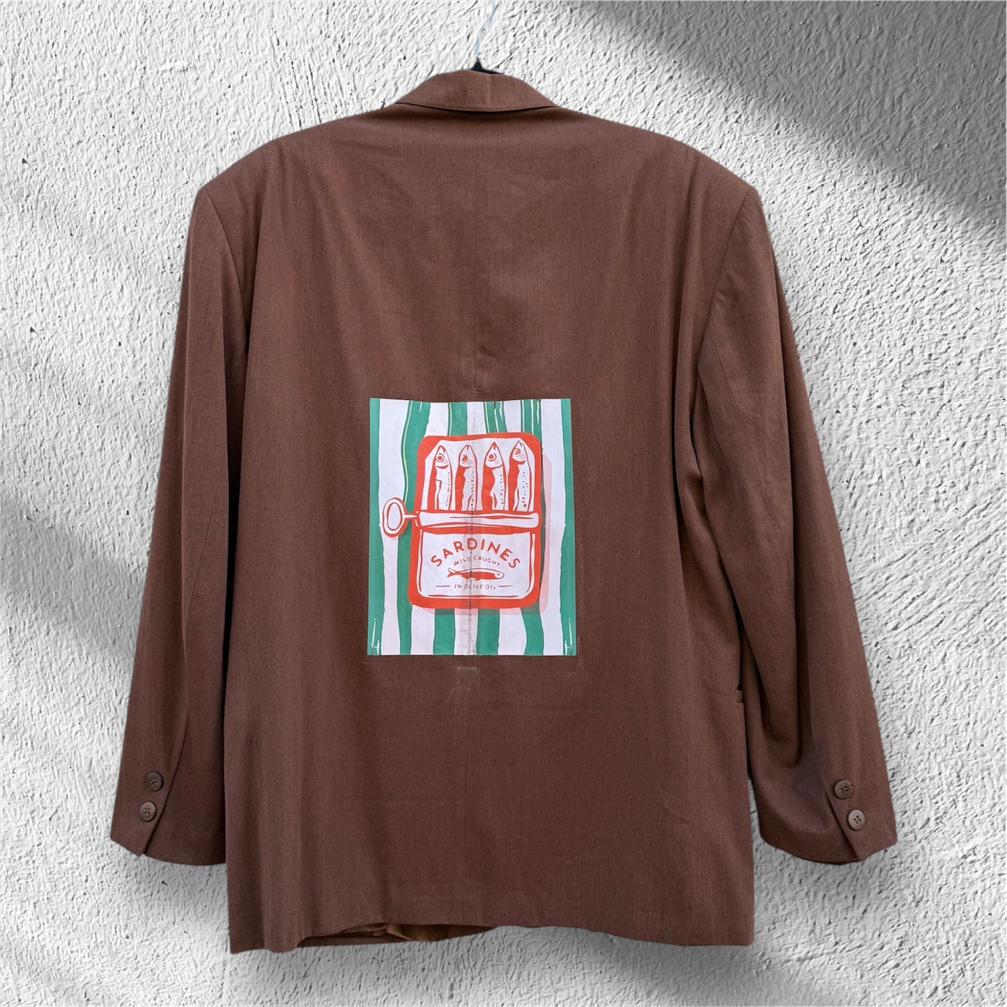 Blazer monopetto ‘Sardines’