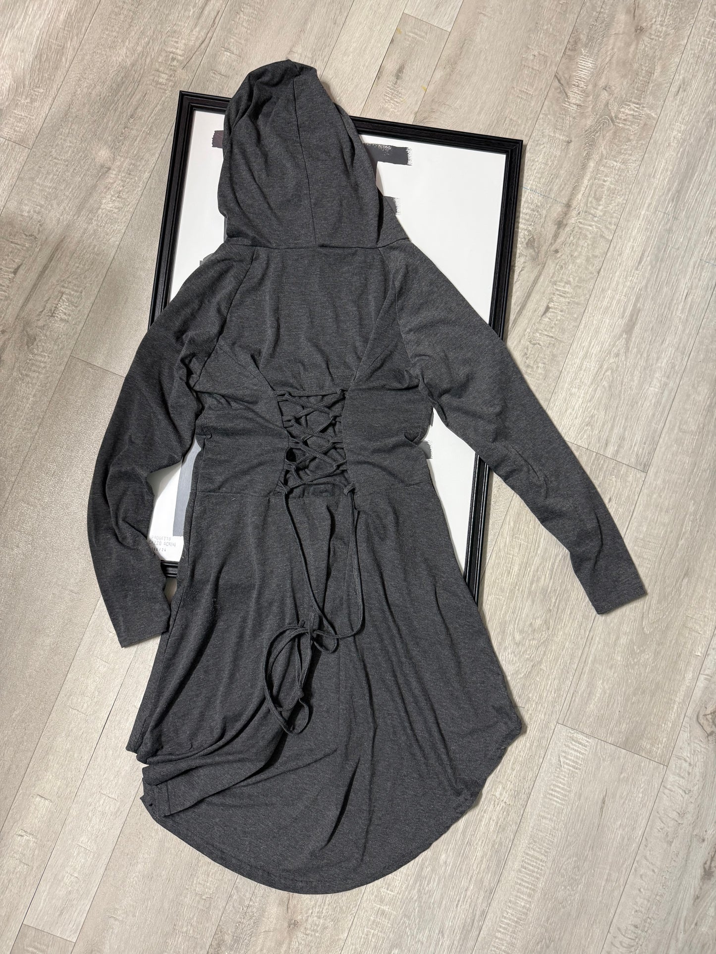 Maxi maglia - Abito cappuccio