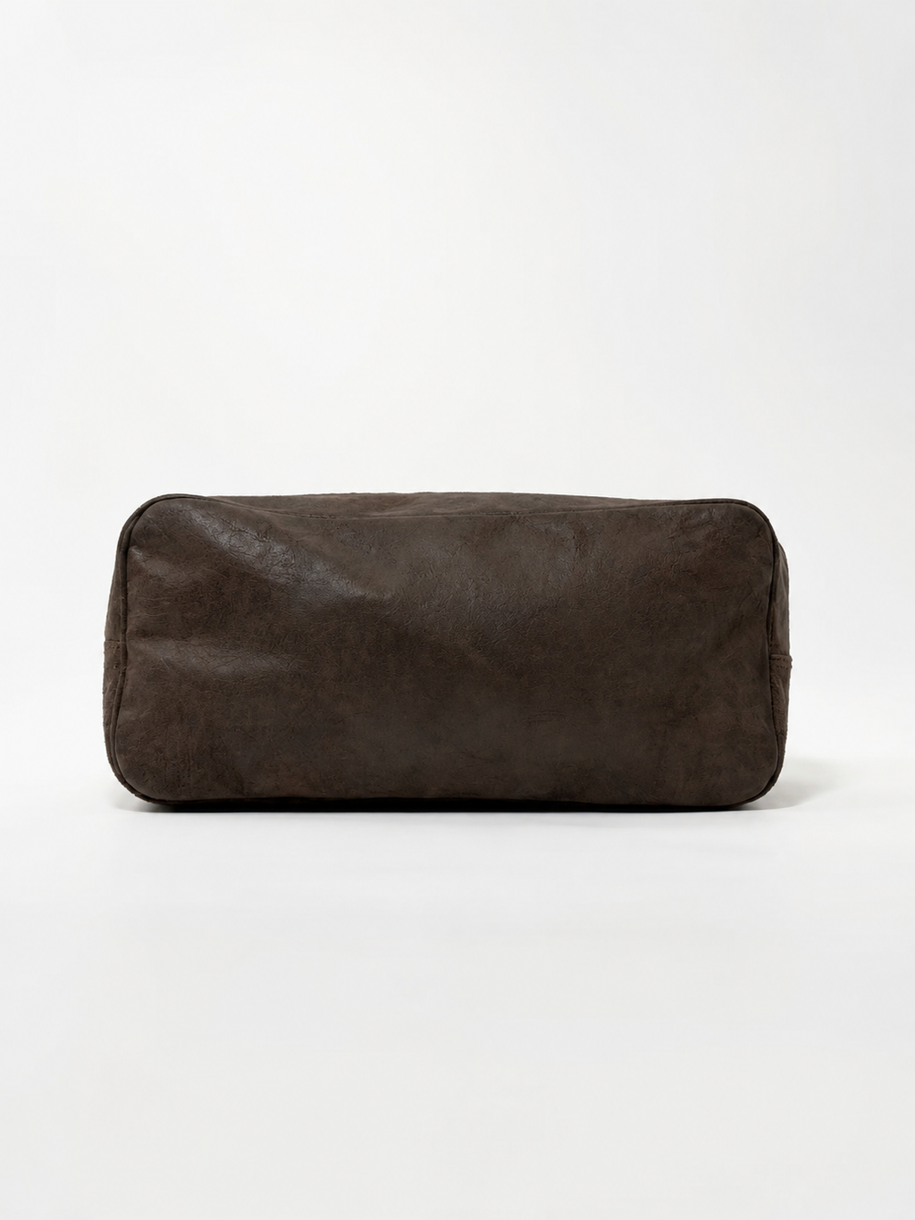 Maxi shopper in pelle e borchie