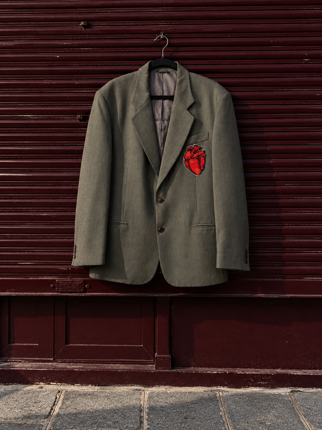 Blazer vintage ‘Love Hurts’ reworked