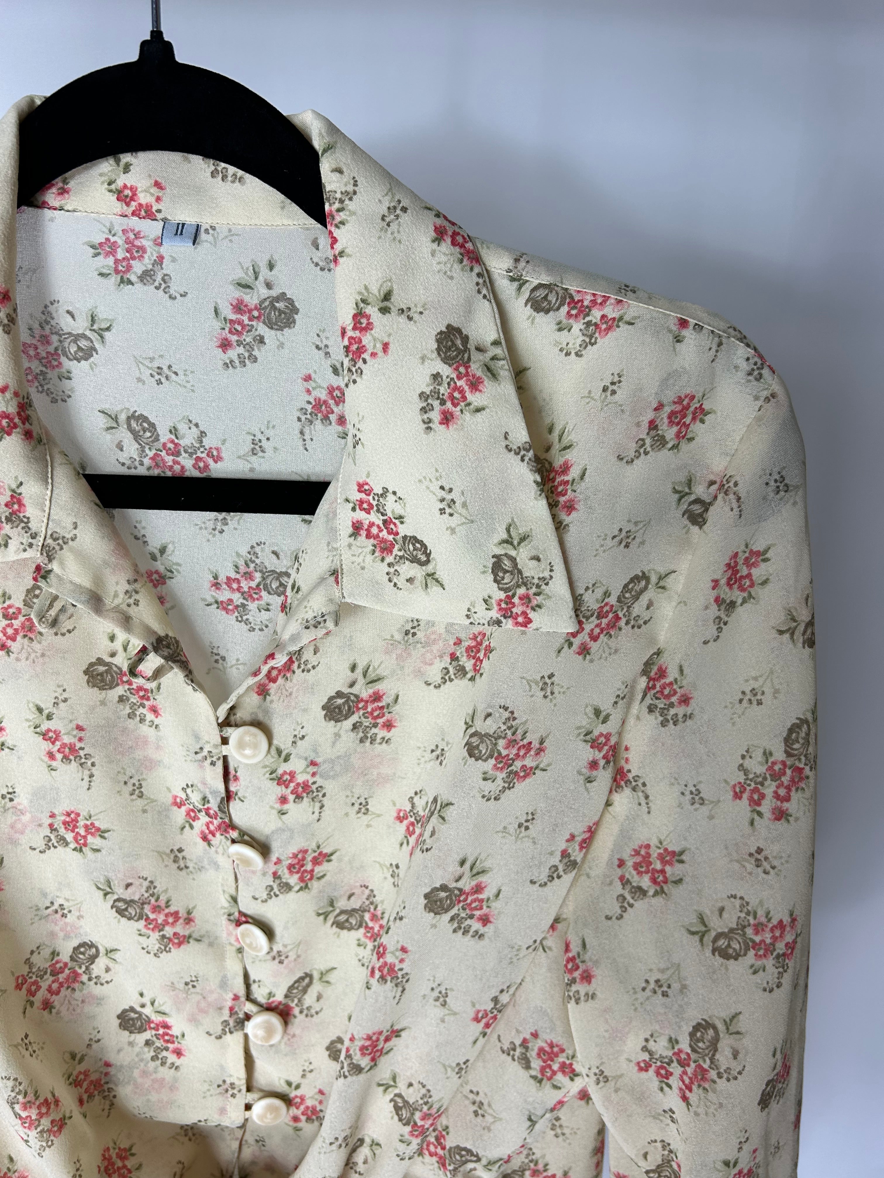 Camicia fantasia fiorata S