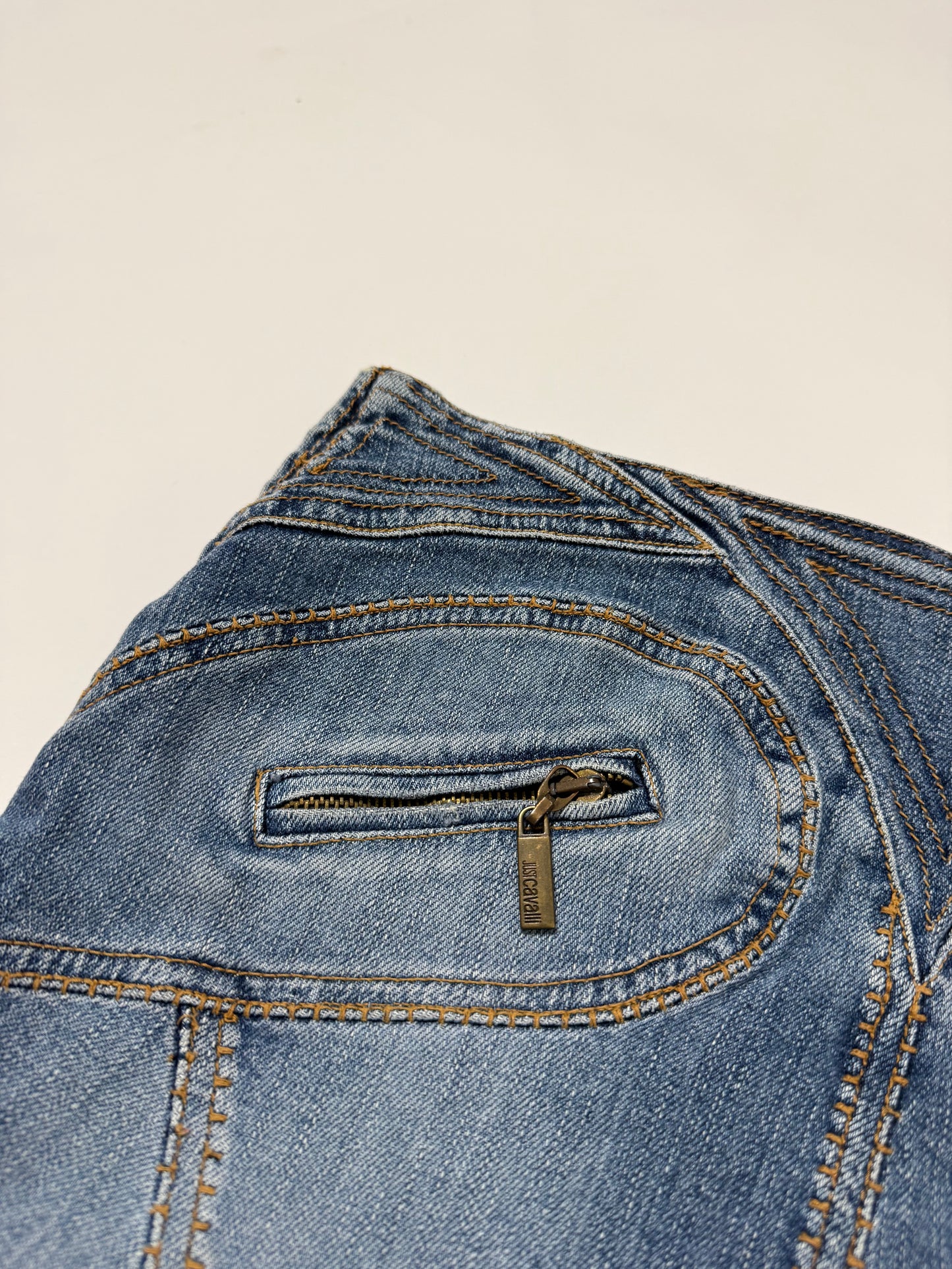 Maxigonna denim Just Cavalli