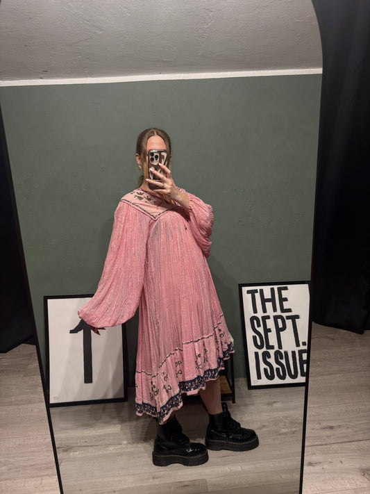 Maxi abito indiano 100% cotone
