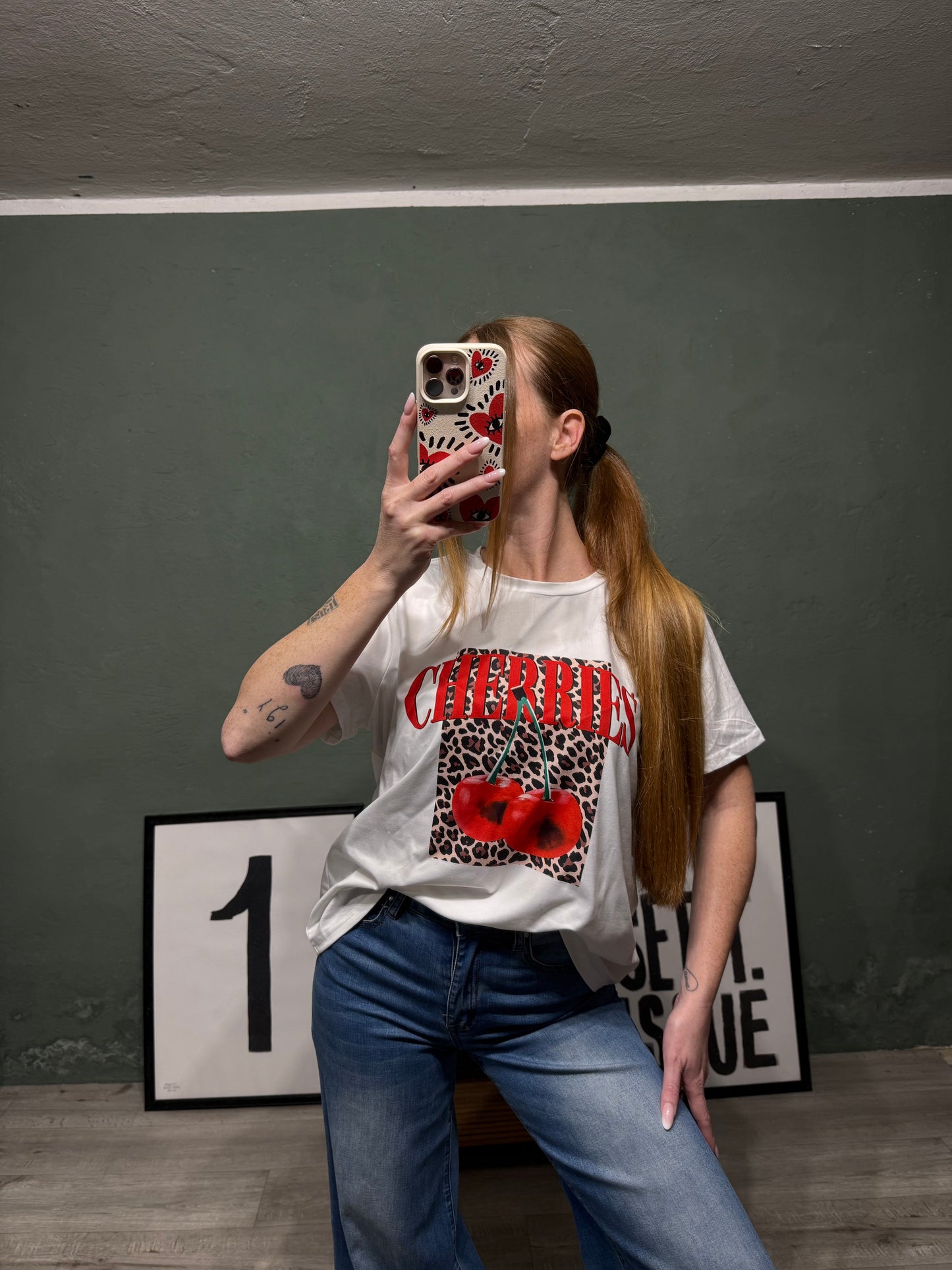 T-shirt  ‘Cherries’