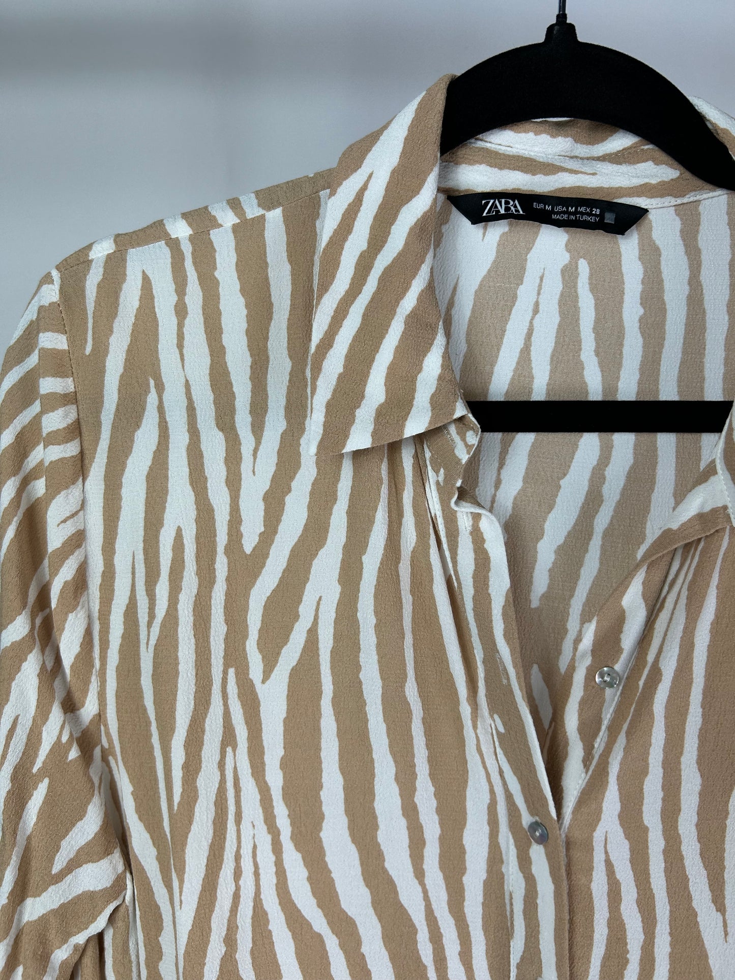 Camicia animalier Zara tg.M