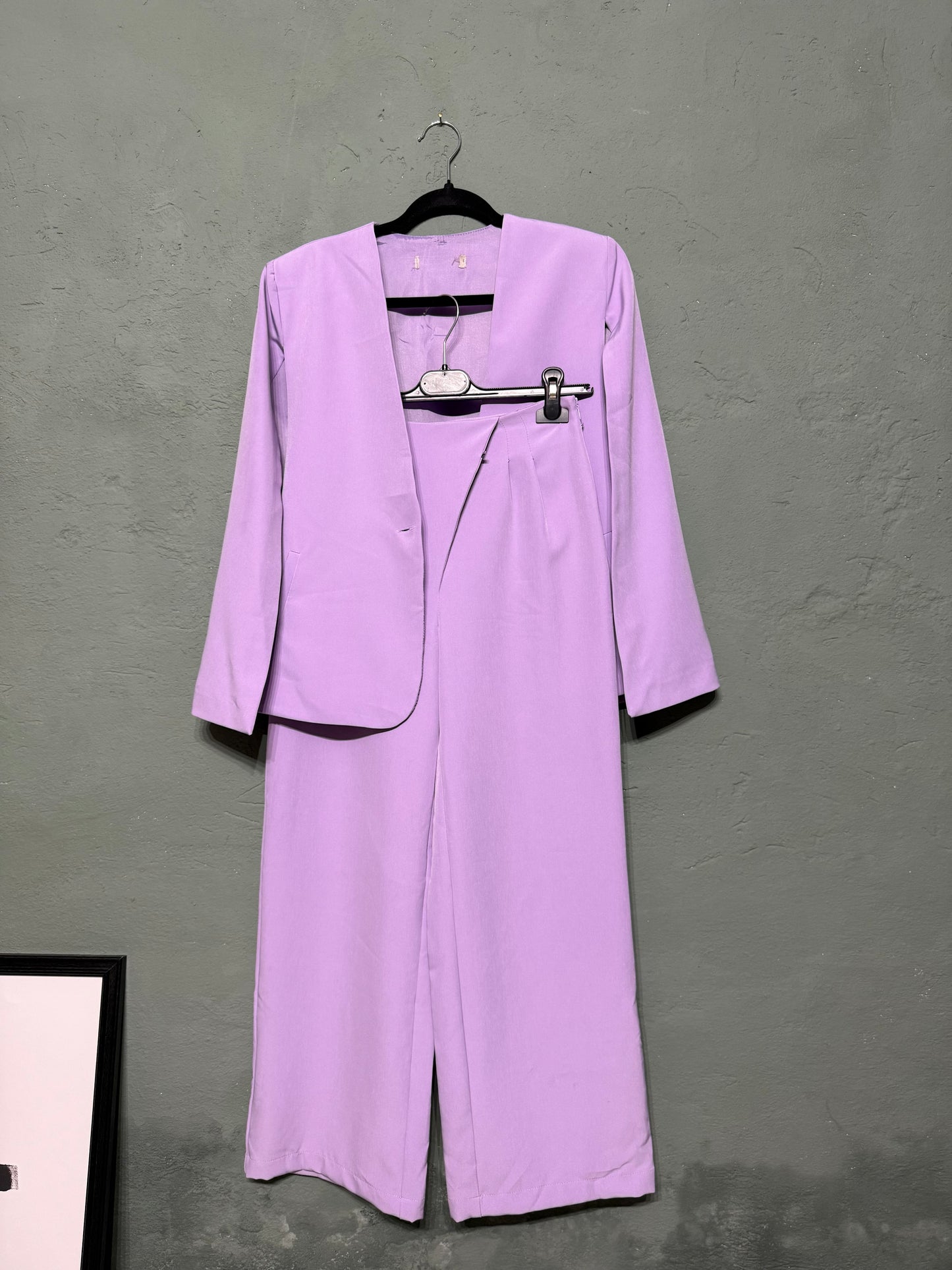 Tailleur blazer - pantalone lavanda Rinascimento