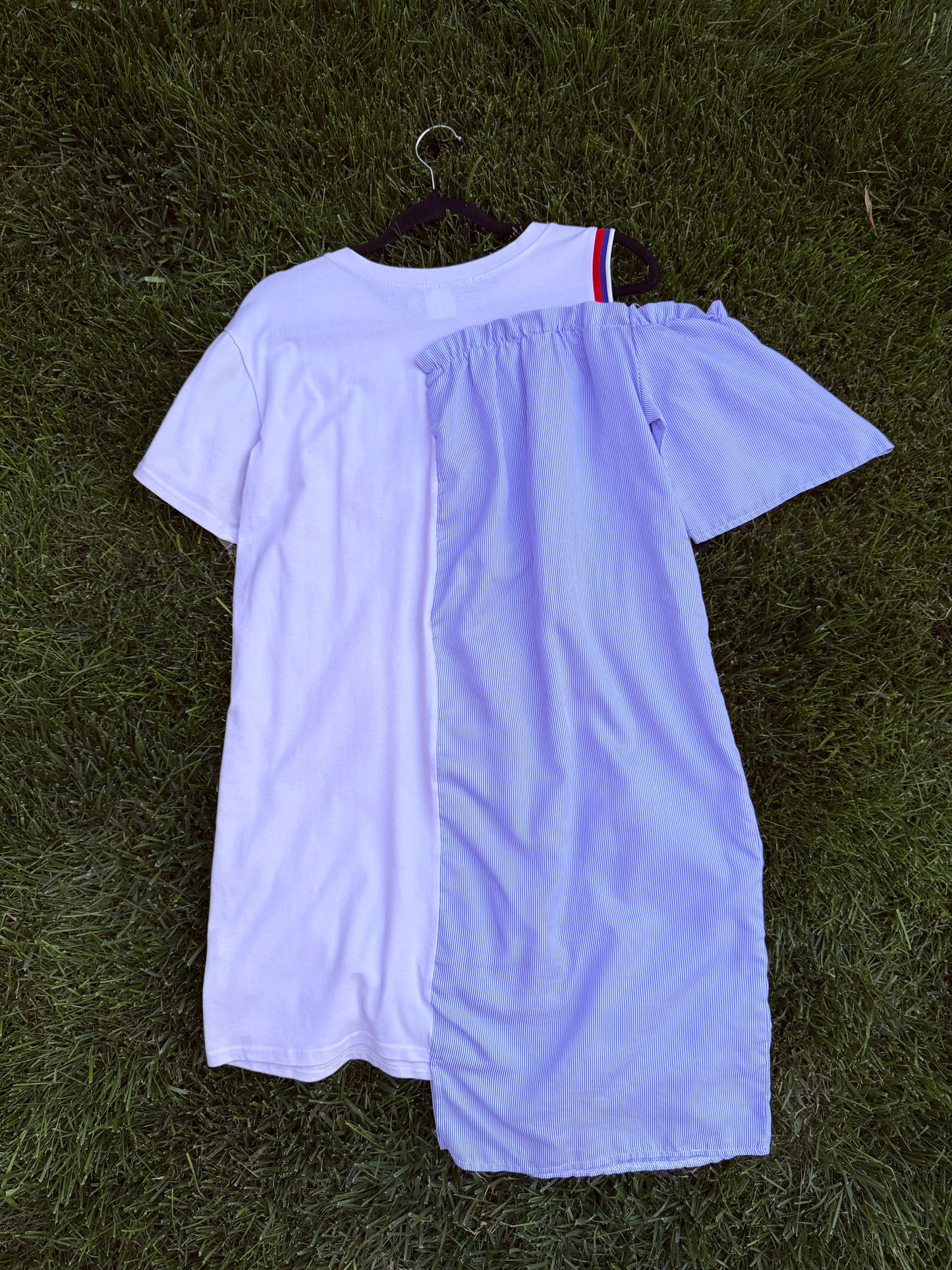 Maxi t-shirt/abito upcycling tg.M/L