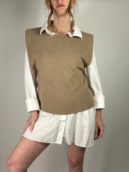 Maglioncino smanicato Zara tg.S