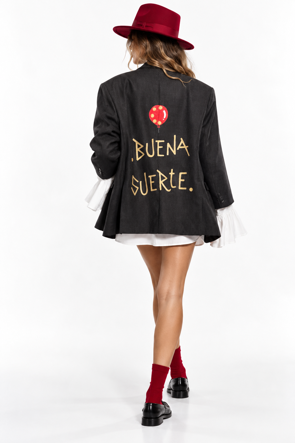 Blazer vintage ‘Buena sorte’ 🎈