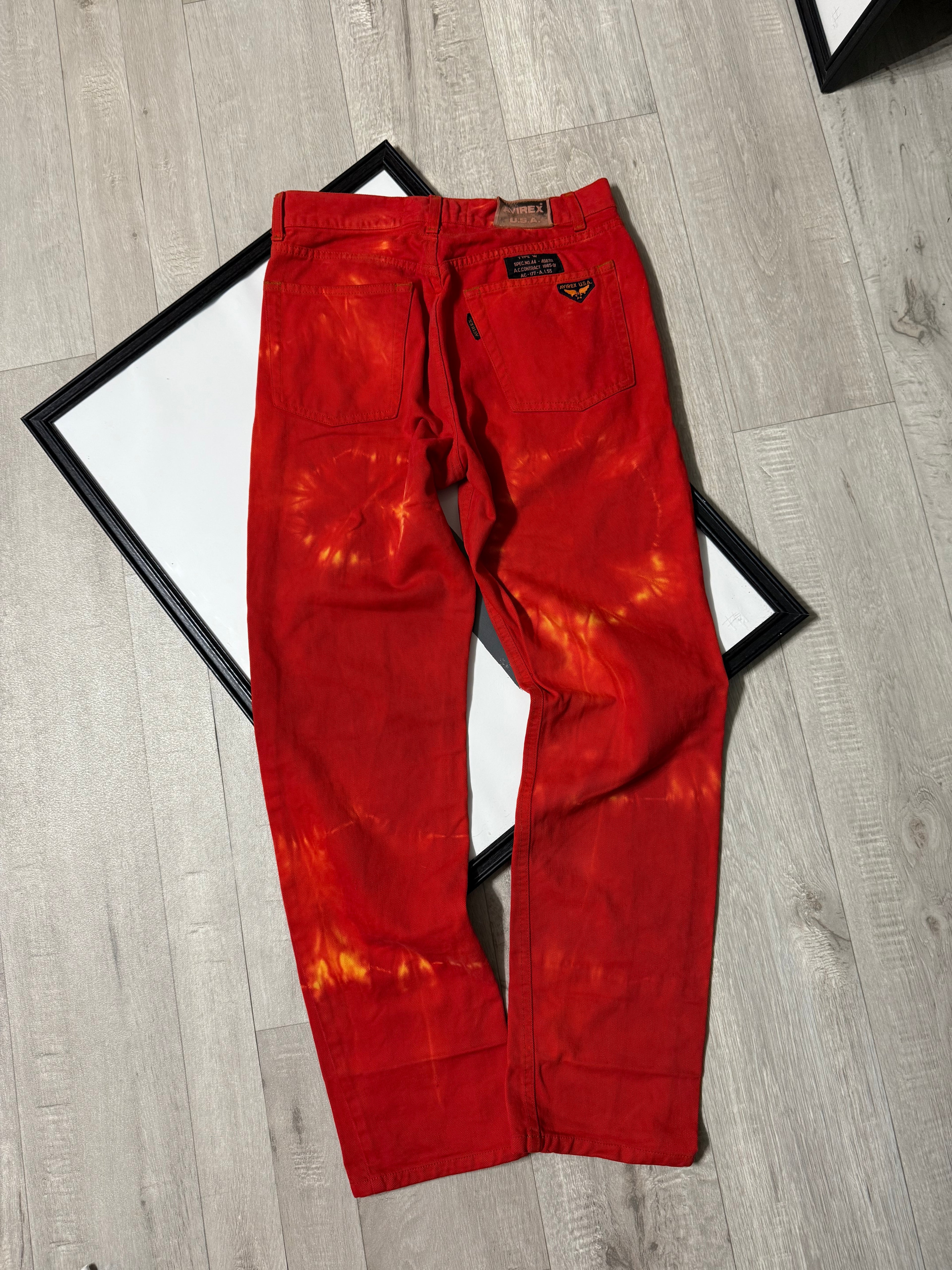 Jeans vintage custom Avirex