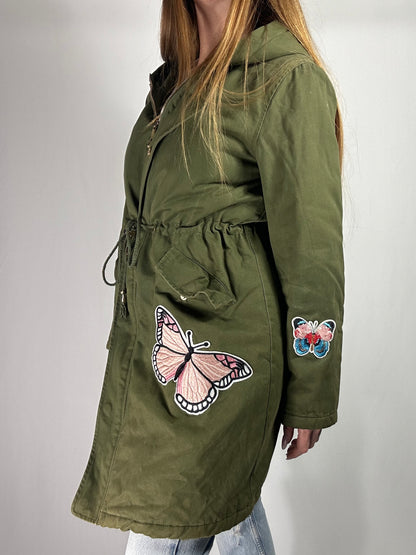 Parka patch butterfly tg.S