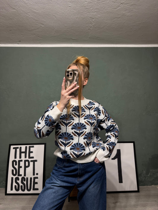 Maglione fantasia Benetton