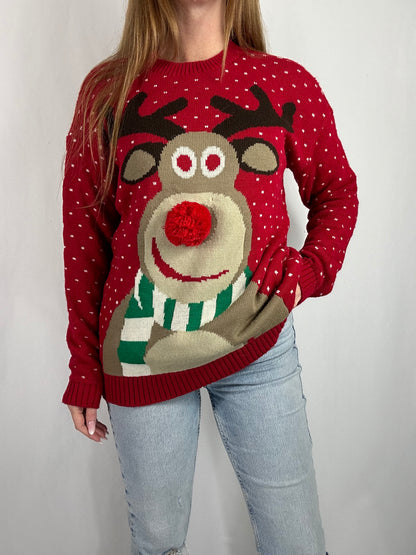 Maglioncino natalizio Rudolph tg.M/L