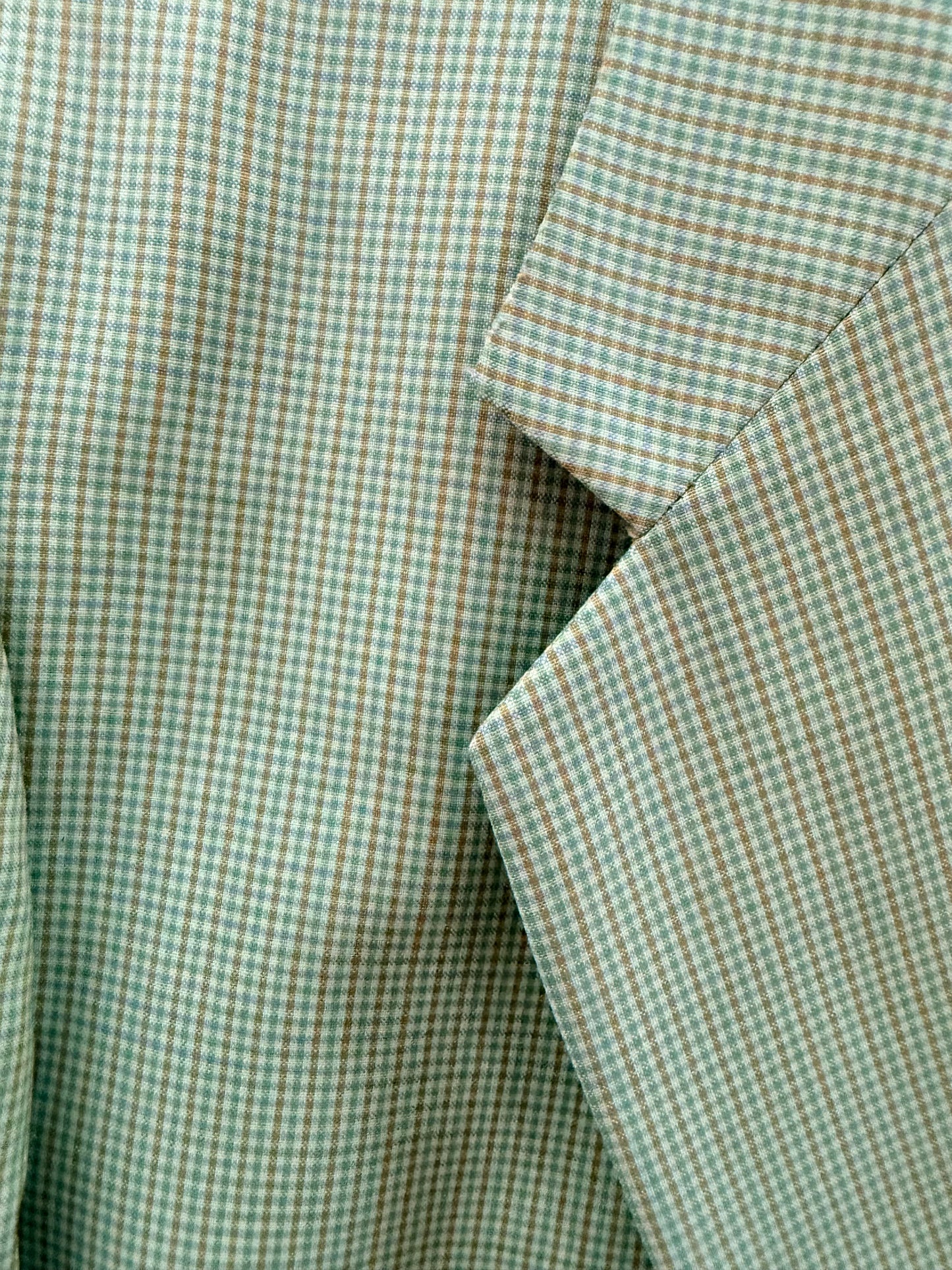 Blazer pied de poule ‘Ragazza con l’orecchino di perla’ handmade