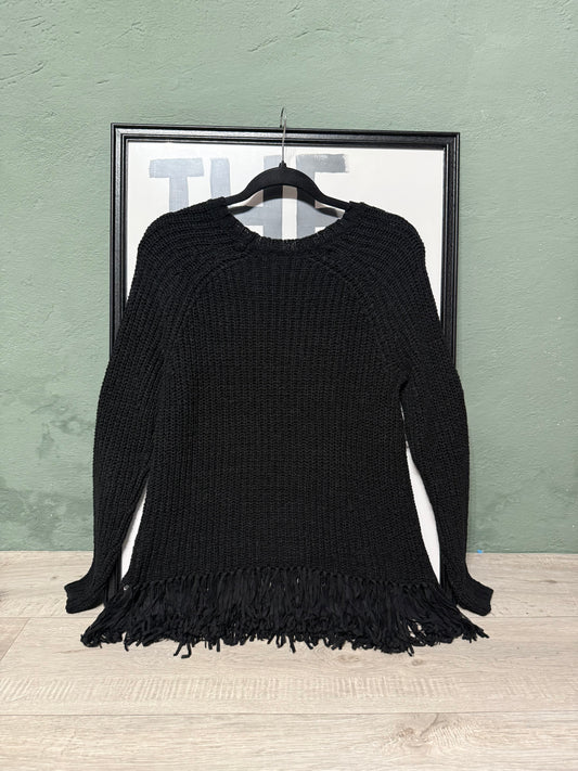 Maglioncino tricot frange tg.S