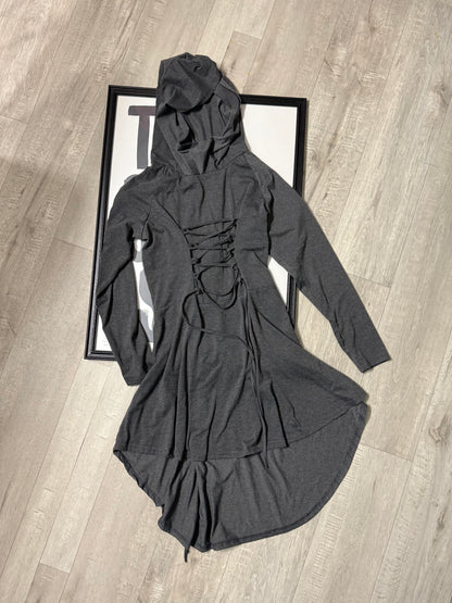 Maxi maglia - Abito cappuccio