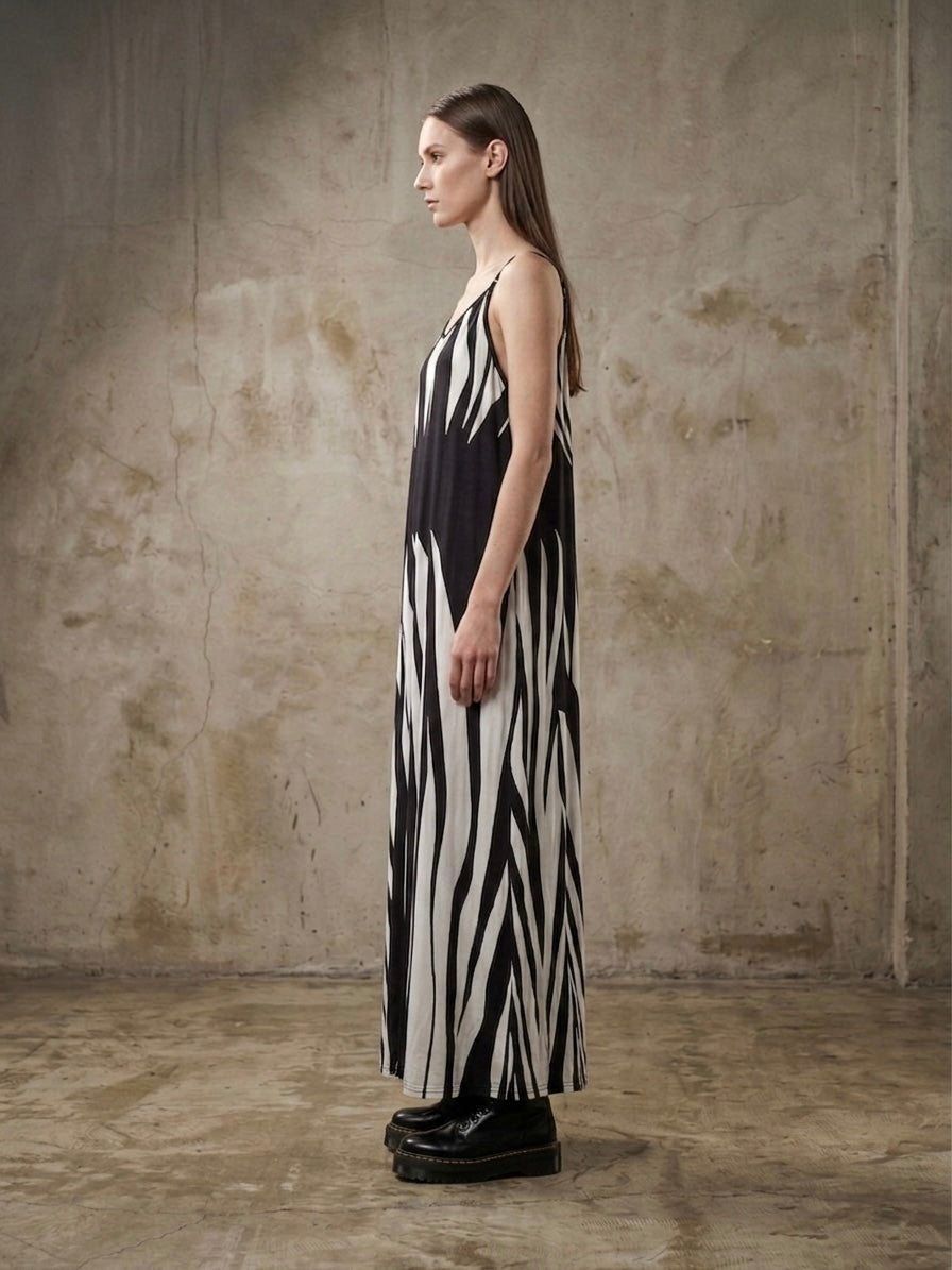 Abito lungo fantasia