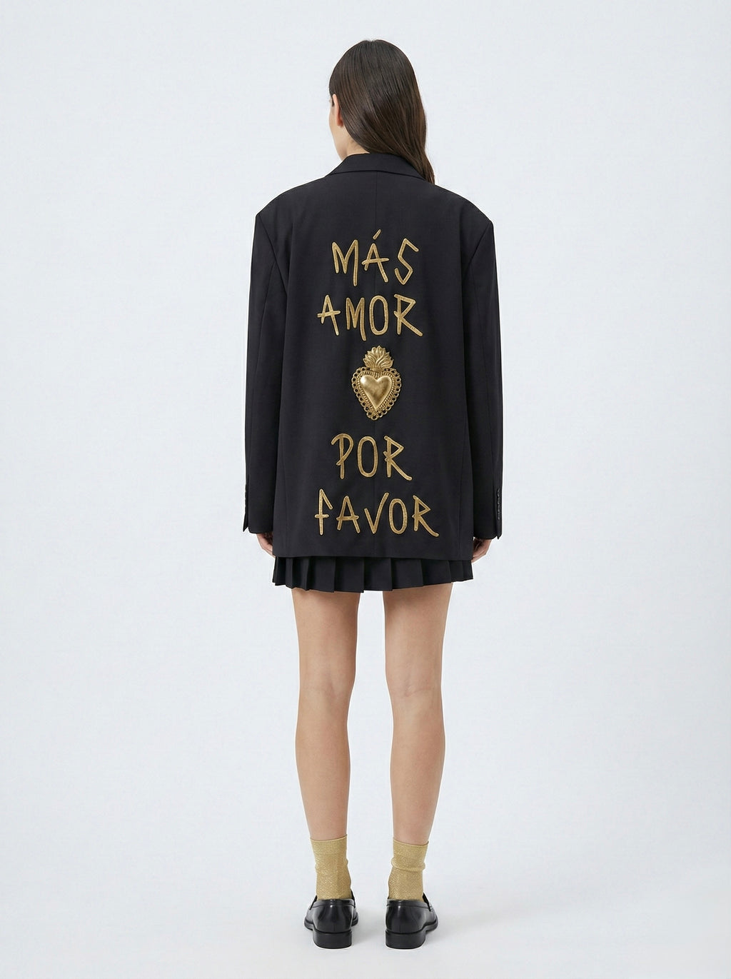 Blazer doppiopetto ‘Más amor por favor’ Sacré-Cœur