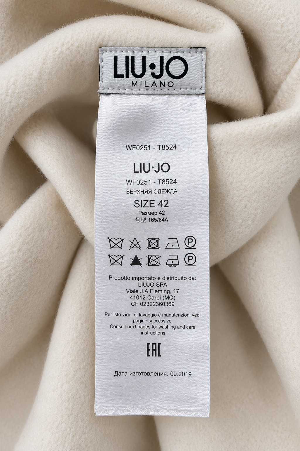 Cappotto monopetto Liu Jo