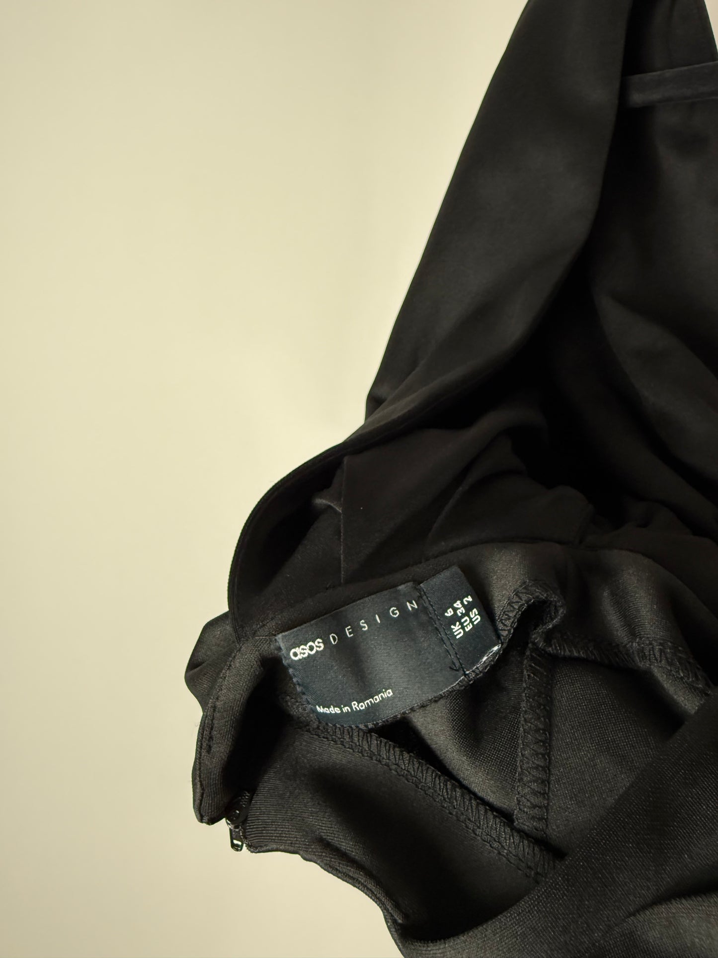 Abito tubino Asos nero tg.XS