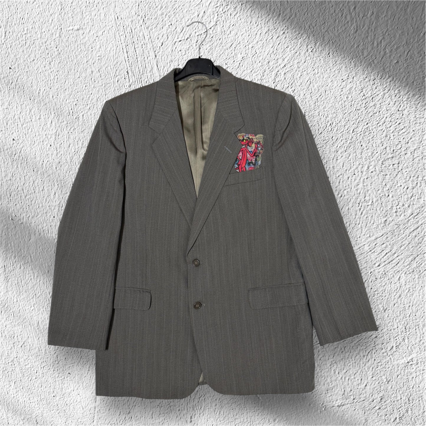 Blazer monopetto ‘Pink Panther’ handmade